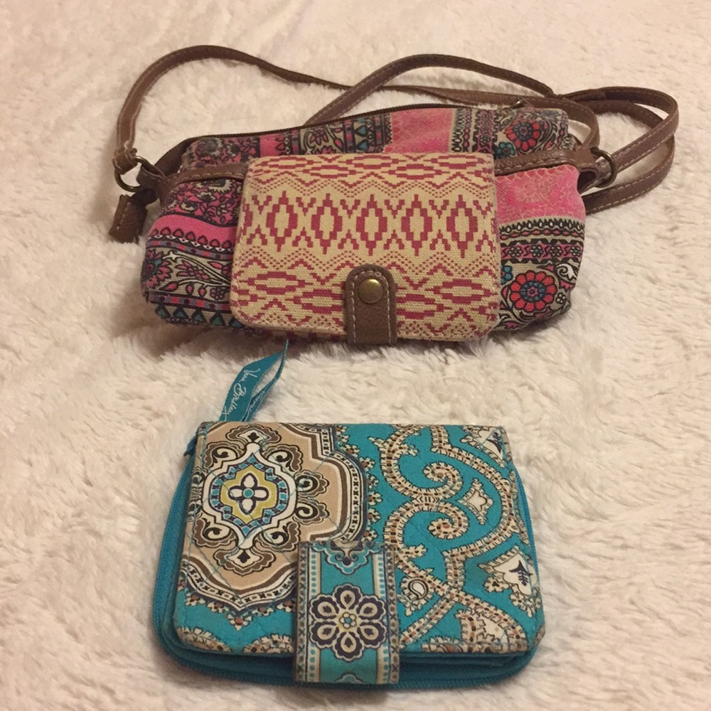 Vera Bradley and Union Bay coin purse and handbag!